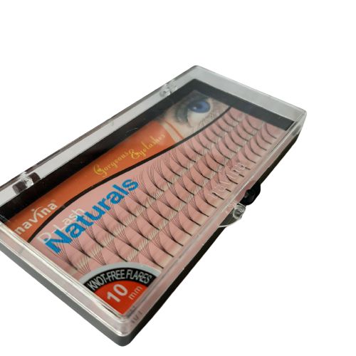 Cílios Tufo sem Nó Naturals 10mm - Navina