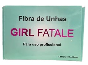 Fibra de Unhas com 100 Unidades - GF Girl Fatale