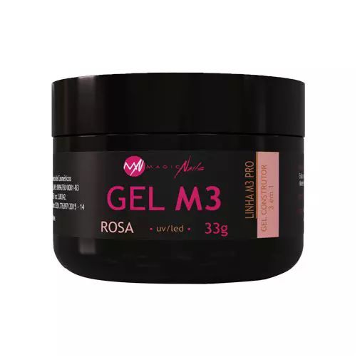 Gel M3 Construtor 3 em 1 33g - Magic Nails