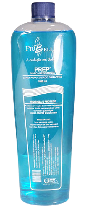 Prep Higienizador de Unhas 1L - Piu Bella