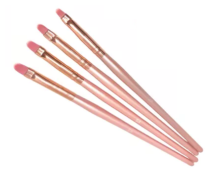 Kit com 4 Pincéis para Gel - Fada Color