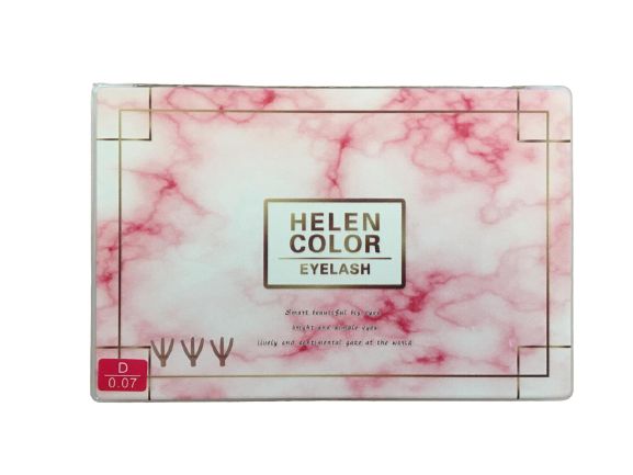 Cílios W Volume Brasileiro D 0.07 - Hêlen Color