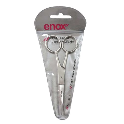 Tesoura de Sobrancelha Reta - Enox