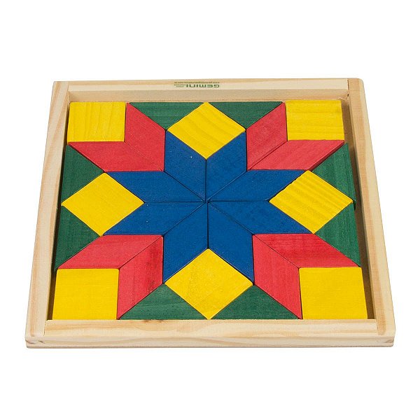 Mosaico - Brinquedo Lúdico Montessori
