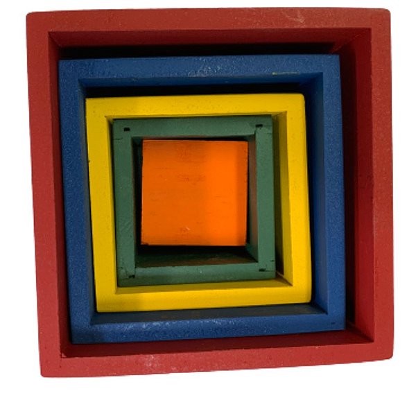 Caixas coloridas Montessori