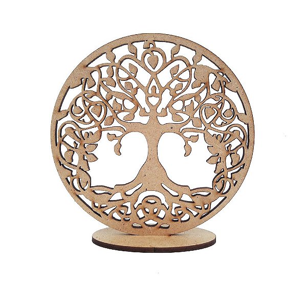 Lembrança Mini Arvore da Vida Zen 11 cm MDF