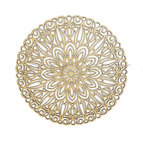 Mandala Vazada Modelo 13 MDF