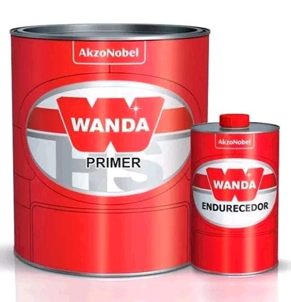 Wanda Primer PU 3100 Automotivo + Catalisador (900ml)