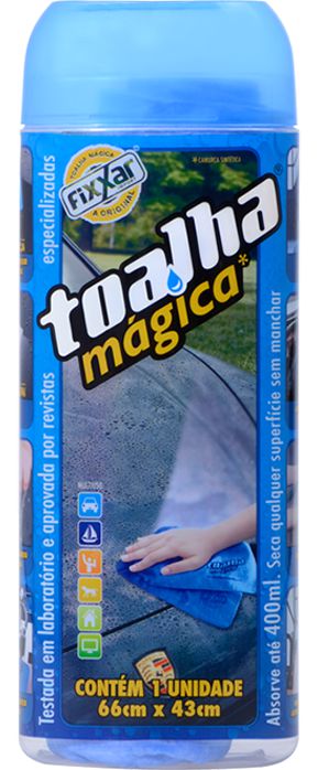 Fixxar Toalha Magica Original 66x43cm Multi Uso 1 Unidade