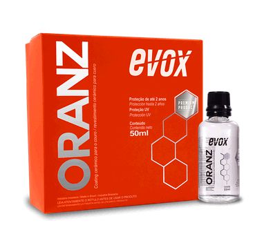 Evox Oranz Ceramic Coating para Couro (50ml)