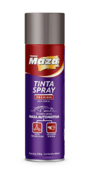 Tinta Premium Spray Grafite Metálico Para Rodas Maza 400ml
