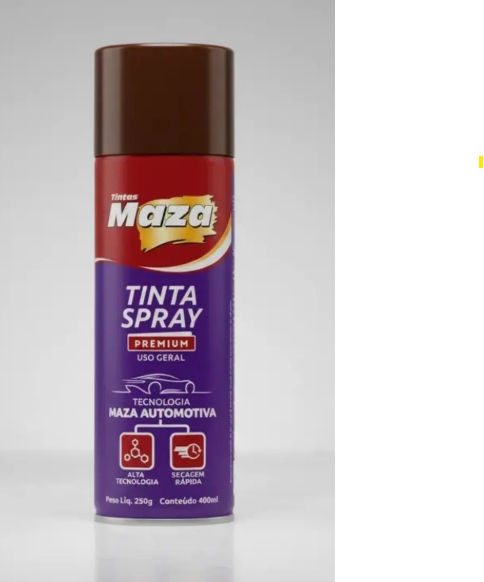 Tinta Premium Spray Marrom Maza 400ml