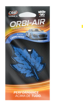 Aromatizante Orbi Química Carro Novo