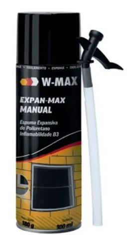 Espuma Expansiva PU W-Max Wurth 500ml