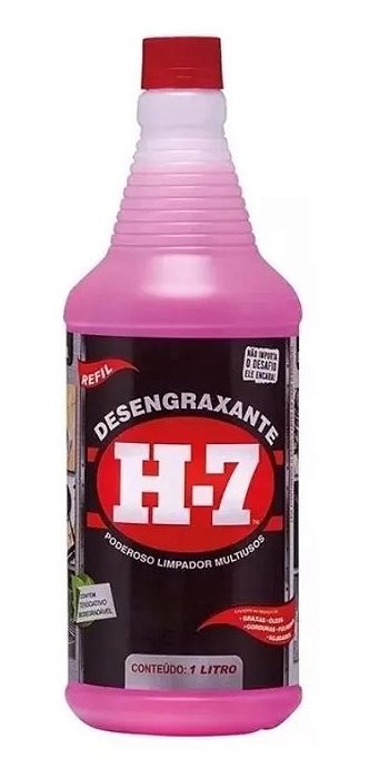 H-7 Desengraxante Removedor Multiuso Limpeza Pesada (1l)