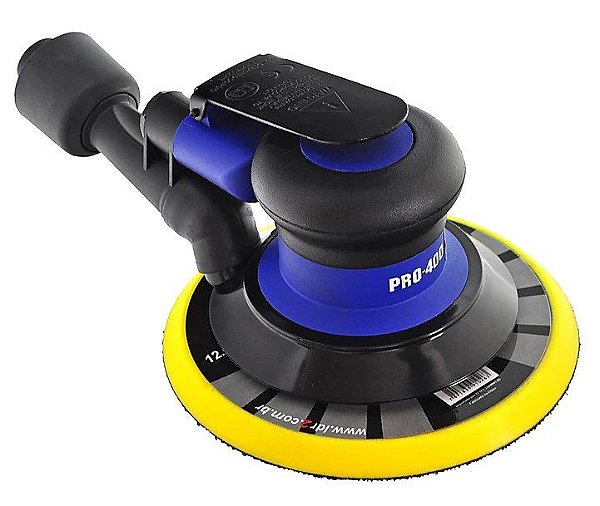 PDR Lixadeira Roto-orbital Roquite Pneumática 6 C/Aspiração PRO-400