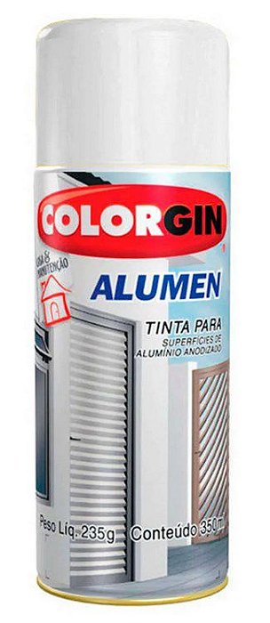 Colorgin Spray Alumen Branco 7004 (350ml)