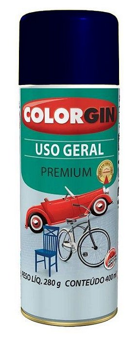 Colorgin Spray Uso Geral Azul Colonial 55071 (400ml)