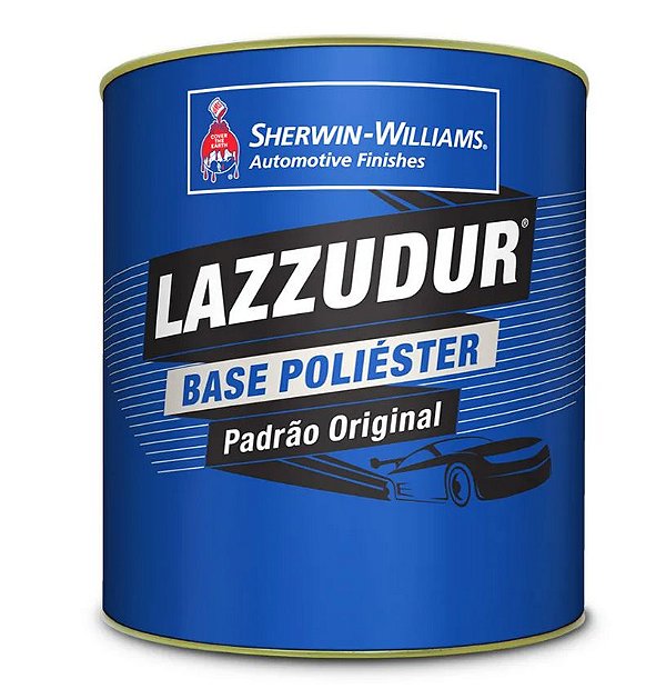 Lazzudur Tinta Poliester Cinza Tellurium Met Fiat (900ml)
