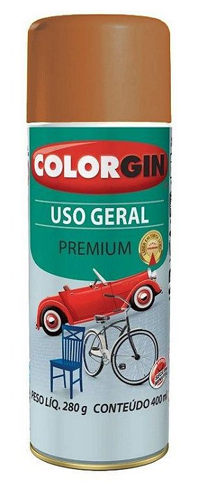 Colorgin Spray Uso Geral Marrom Barroco 55271 (400ml)