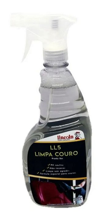 Lincoln Limpador de Couro LL5 (500ml)