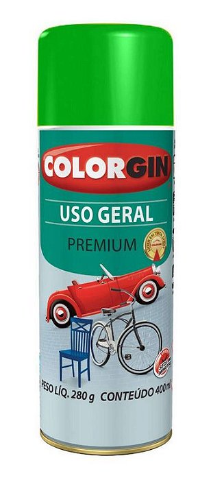 Colorgin Spray Uso Geral Verde 55091 (400ml)