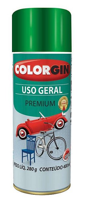 Colorgin Spray Uso Geral Verde Amazonas 57031 (400ml)