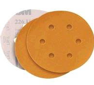 3M Disco de Lixa Ouro Hookit 236U 6 Furos grão P80 (1und)