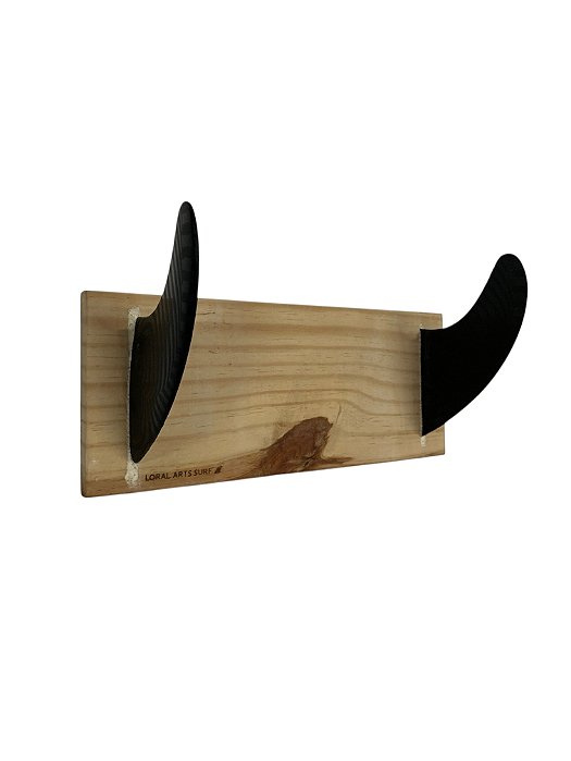 cabide quilha duplo preto