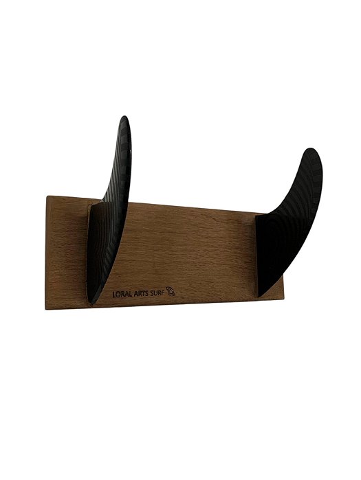 Cabide quilha duplo preto