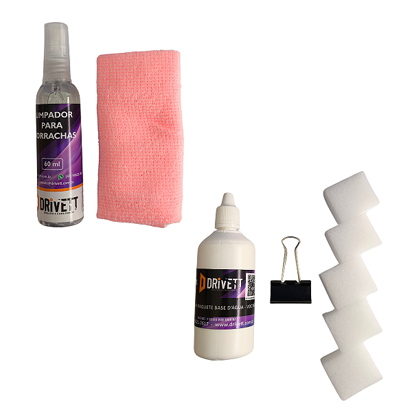 Cola Base dágua  100ML + Limpador de borracha tênis de mesa