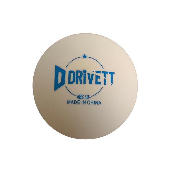50 bolas 1 Estrela DriveTT com Emenda 40+ ABS tenis de mesa