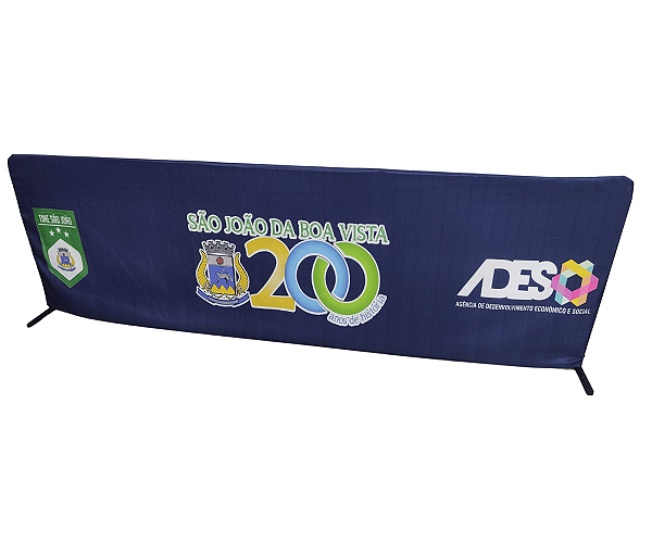 Separador - kit com 30 peças em tactel - personalizado tamanho 2.25m
