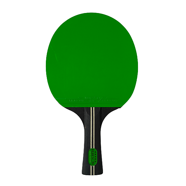 Raquete De Tenis De Mesa Clássica FL Hueison 5 estrelas Verde