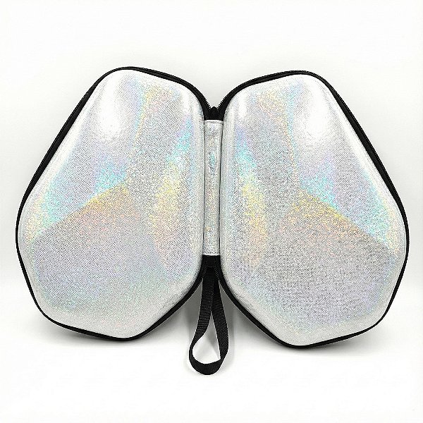 Capa para Raquete de tênis de Mesa - Hard Case Hexa Branca