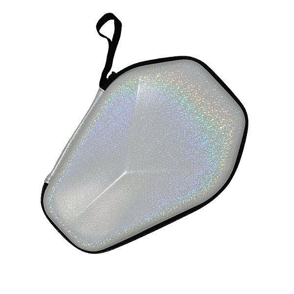 Capa para Raquete de tênis de Mesa - Hard Case Hexa Branca