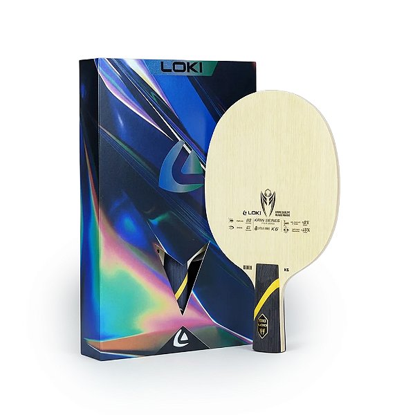 Raquete Loki K6 CS 7 laminas Madeira profissional