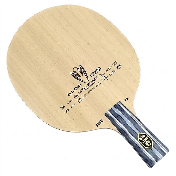 Raquete Loki K2 CS 5 laminas Madeira profissional