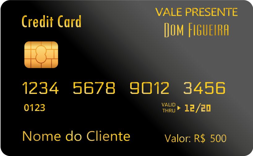 VALE PRESENTE R$500,00