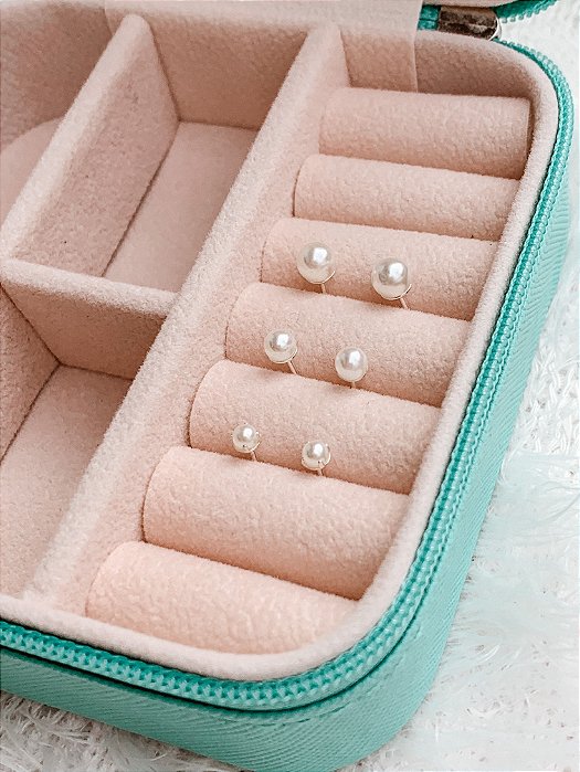 Trio de Prata Pérola