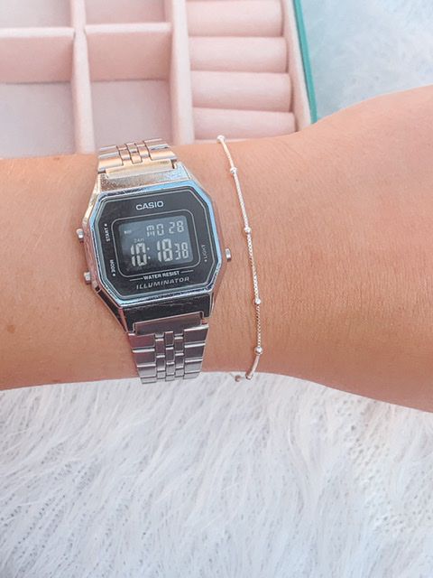 Pulseira de Prata Mini Bolinha