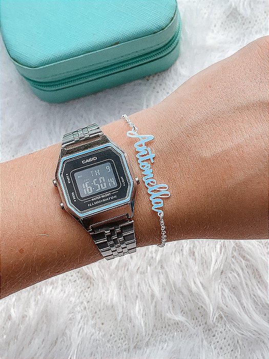 Pulseira de Prata Nome Personalizada
