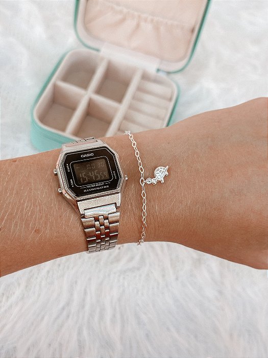 Pulseira de Prata Tartaruga