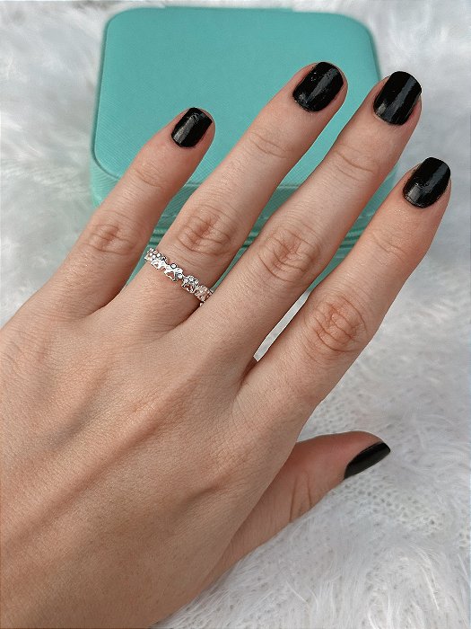 Anel de Prata Aro Patinha