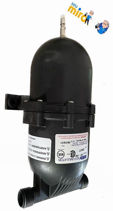 Tanque Pulmão Acumulador De Agua Para Motorhome - SHURFLO