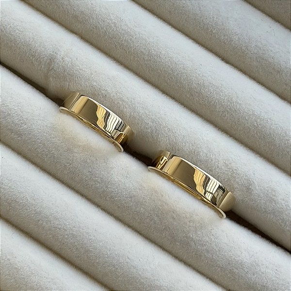 Aliança de Casamento Ouro 18k Alagoas