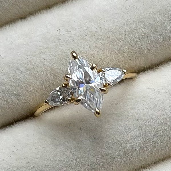 Anel de Noivado Siena