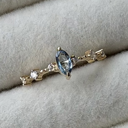 Anel de Noivado Ouro 18k Bridgerton