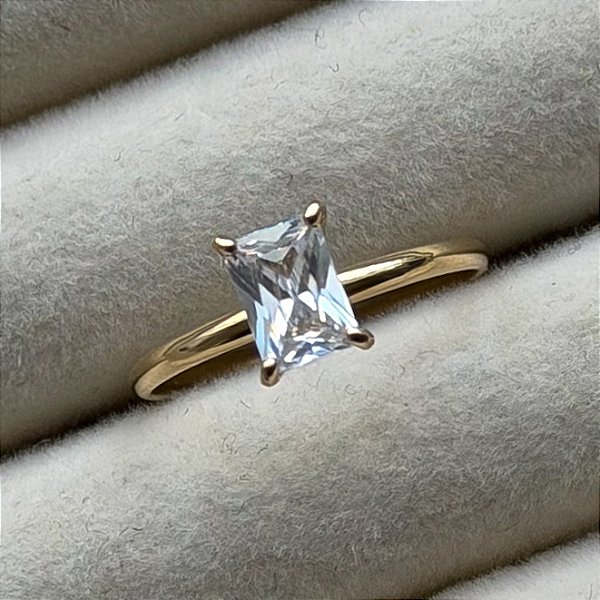 Anel de Noivado Ouro 18k Firenze