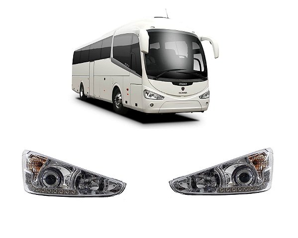 Farol principal irizar i6 Led lente reta PAR Original